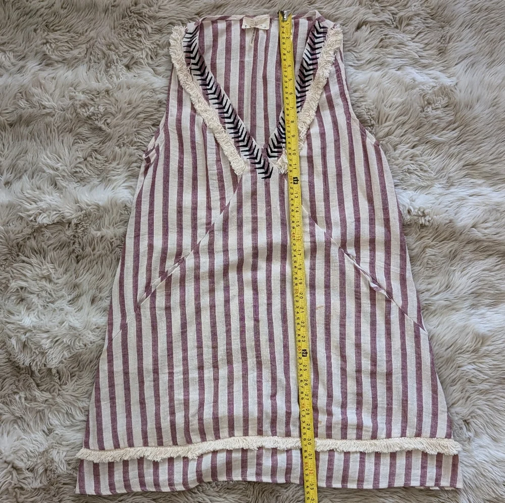 ETWO Striped fringe dress - Picture 7 of 9